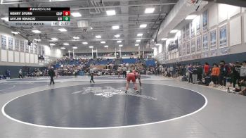 285 lbs 5th Place Match - Henry Sturn, CSU-Pueblo vs Jaylen Ignacio, Adams State