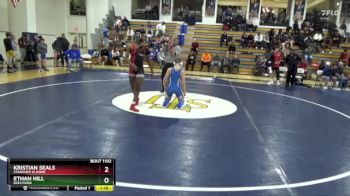 152 lbs Quarterfinal - Kristian Seals, Stanhope Elmore vs Ethan Hill, Reeltown