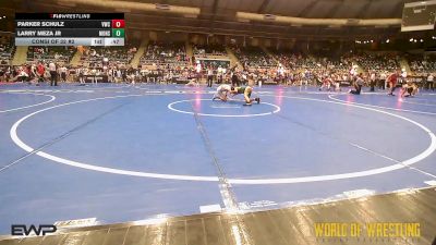 80 lbs Consi Of 32 #2 - Parker Schulz, Viking Wrestling Club (IA) vs Larry Meza Jr, Monster Garage
