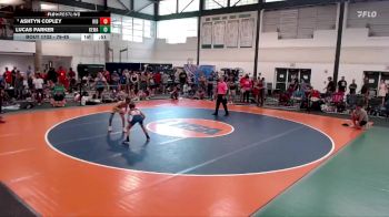 76-85 lbs Cons. Round 2 - Ashtyn Copley, Ridgeview vs Lucas Parker, TJ Trained Wrestling