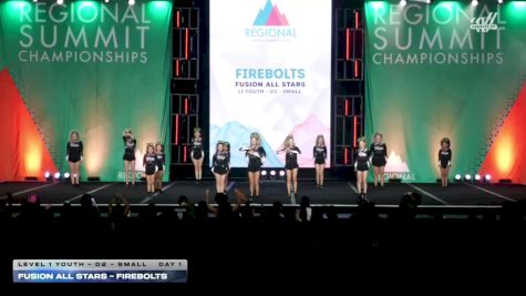 Fusion All Stars - Firebolts [2026 L1 Youth - D2 - Small Day 1] 2026 The West Regional Summit