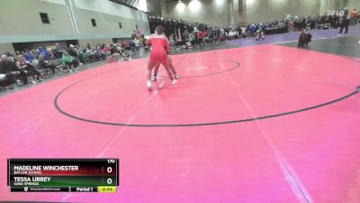 170 lbs Cons. Round 4 - Madeline Winchester, Baylor School vs Tessa Urrey, Sand Springs