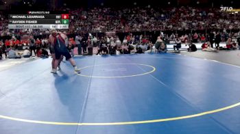 3A 285 lbs Champ. Round 1 - Michael Lizarraga, Firth vs Rayden Fisher, New Plymouth
