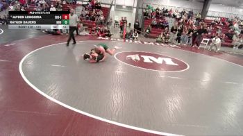 125 lbs Cons. Semi - Raygen Bauers, Green River vs Jayden Longoria, Scottsbluff