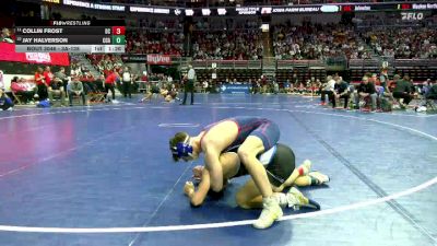 3A-138 lbs Champ. Round 1 - Collin Frost, Davenport Central vs Jay Halverson, Clear Creek-Amana