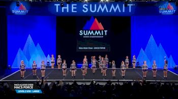Mac's Allstar Cheer - Force [2025 L2 U18 - Large Semis] 2025 The Summit