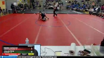 160 lbs Round 4: 10:00am Sat. - Collin Peck, Soldotna vs PEDRO CAMACHO, Wasilla High School