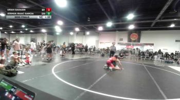 102 lbs Semifinal - Uriah Barabin, Rby Wc vs Joshua Isaac Garcia, Savage House WC