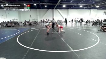 109 lbs Quarterfinal - Kimberlynn Rosario, Bakersfield Drilles vs Alexis Avis Labus, NM Royalty