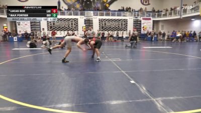 172 lbs Qtr-finals - Lucas Boe, Lake Highland Prep-FL vs Max Fortier, University-WV
