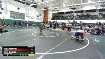 285 lbs Cons. Round 4 - Joziah Estrada, Yucaipa vs Irvin Salgado, Trabuco Hills