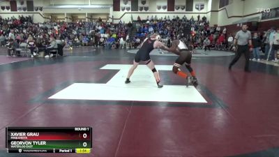 138 lbs Round 1 - Georvon Tyler, Waterloo East vs Xavier Grau, Maquoketa