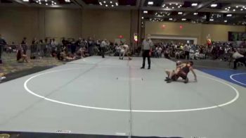 82 lbs Semifinal - Aaron Meza, Sunkist Kids/Monster Garage vs Jeratt Robinson, 208 Spartans