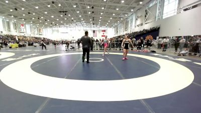 138 lbs Cons. Semi - Brielle Nels, Central Wrestling Club vs Ainsleigh Amo, Gouverneur Wrestling Club