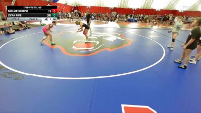 114 lbs Round 6 (10 Team) - Mollie Schifo, Illinois Top Dawg vs Zyra Fife, Cameron
