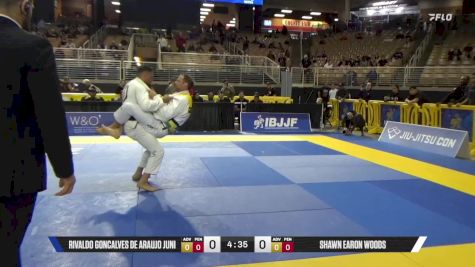 Shawn Earon Woods vs Rivaldo Goncalves De Araujo Juni 2025 Pan Jiu Jitsu IBJJF Championship