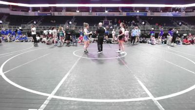 154 lbs Semifinal - Adalia Del Real, Mowest Fire Dragons vs Autumne Williams, Charlie's Angels Renegades