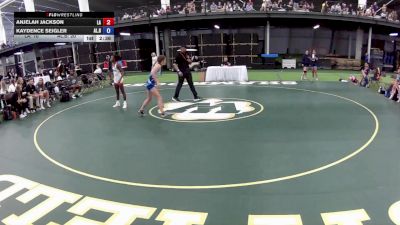 105 lbs Anjelah Jackson, Louisiana vs Kaydence Seigler, Alabama Blue