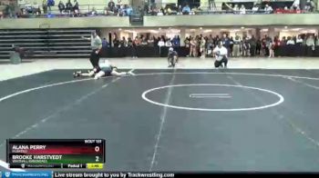 126 lbs Champ. Round 2 - Alana Perry, Muskego vs Brooke Harstvedt, Whitnall/Greendale