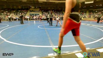 120 lbs Quarterfinal - Ethan Berry, Team Tulsa Wrestling Club vs Asher Lauderdale, Claremore Wrestling Club