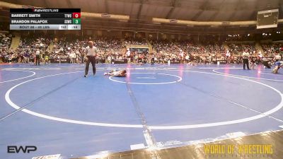 49 lbs Consi Of 16 #2 - Barrett Smith, Team Tulsa Wrestling Club vs Brandon Palafox, Southwest Stallions WC