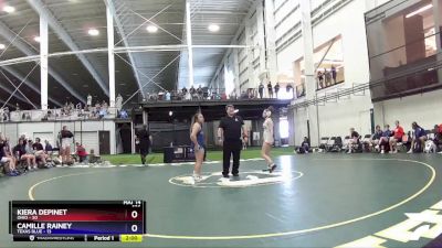 136 lbs Round 2 (8 Team) - Kiera Depinet, Ohio vs Camille Rainey, Texas Blue