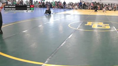 84 lbs Round 4 - 2:15pm Saturday - Chet Nelson, CTWHALE vs Weston Ekle, Untouchables