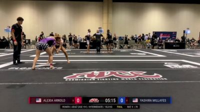 Alexia Arnold vs Yashira Millayes 2024 ADCC Orlando Open at the USA Fit Games