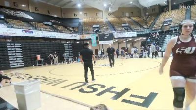 180 lbs Champ. Round 1 - Isabella Renfro, Fort Hays State vs Tracy Linklater, Schreiner University