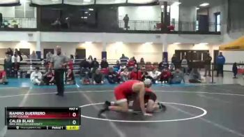 157 lbs Cons. Round 2 - Ramiro Guerrero, Olivet College vs Caleb Blake, Ohio Wesleyan University