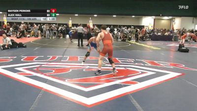 106 lbs Consi Of 64 #2 - Maysen Perkins, MO vs Alex Hall, MO