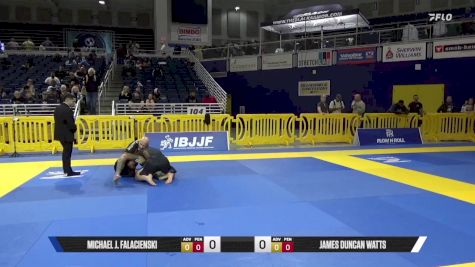 James Duncan Watts vs Michael J. Falacienski 2025 Pan IBJJF Jiu-Jitsu No-Gi Championship