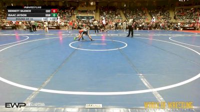 70 lbs Round Of 16 - Bennett Silence, Contender Wrestling Academy vs Isaac Jayson, Brawler Elite