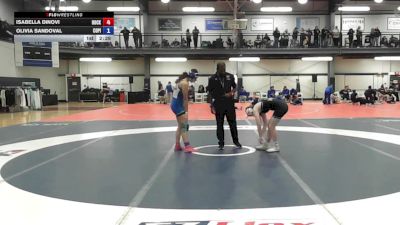 120Orange lbs Rr Rnd 1 - Isabella Dinovi, Rocky Point vs Olivia Sandoval, Copiague
