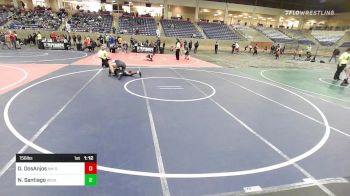 156 lbs Rr Rnd 1 - DeAndre DosAnjos, NM Gold vs Noah Santiago, Wesley WC