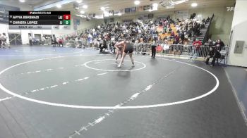 190 lbs Cons. Round 2 - Avyia Eskenazi, La Serna vs Christa Lopez, San Jacinto