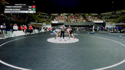 165 lbs Round Of 32 - Pedro Coronado, Paso Robles vs Brayden Guzman, Monache