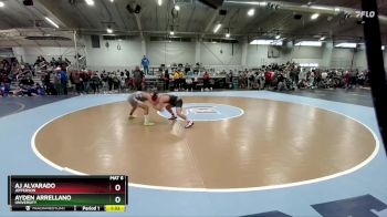 120 lbs Cons. Round 1 - AJ Alvarado, Jefferson vs Ayden Arrellano, University