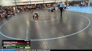 94-103 lbs Round 2 - Shaiden Casner, Cheyenne East vs Anthony Castillo, Thompson Valley