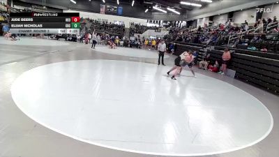 285 lbs Champ. Round 2 - Jude Beers, Northeastern Oklahoma vs Elijah Nicholas, Central Baptist