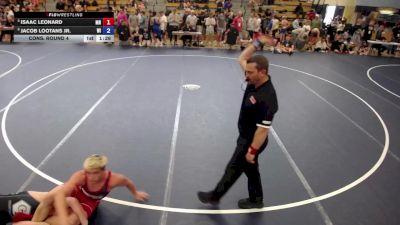 150 lbs Cons. Round 4 - Isaac Leonard, MN vs Jacob Lootans Jr., WI