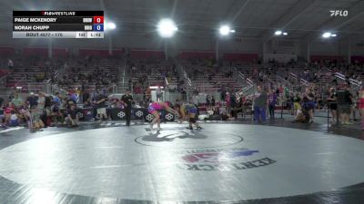 170 lbs Quarters - Paige McKendry, Bartlett High School Wrestling vs Norah Chupp, Ohio