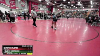 120 lbs Champ. Round 2 - Christina Flores, Villa Park vs Melony Rodriquez, Canyon Springs