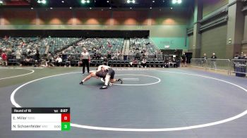 184 lbs Round Of 16 - Ethan Miller, Southern Oregon vs Niall Schoenfelder, Wisconsin-Eau Claire