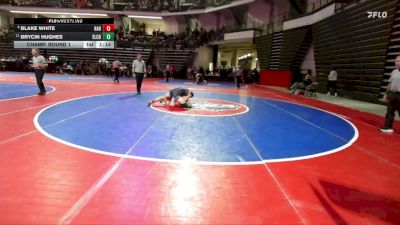 165-1A Champ. Round 1 - BRYCIN HUGHES, Elbert County vs Blake White, Haralson County