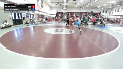 126 lbs Semifinal - Julian Zargo, Rhino Wrestling vs Ryan Goldstein, The Way