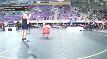 184 lbs Semis & 3rd Wb (16 Team) - Adrian Chavez-Morales, Southern Oregon vs Bryce Milster, Oklahoma City