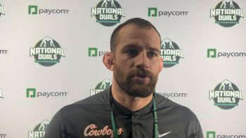 David Taylor After Day 1 Of The 2025 National Duals