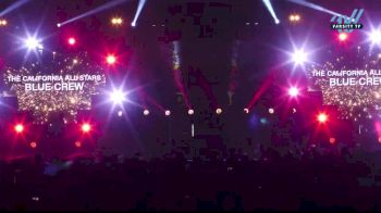 The California All Stars - Ontario - Blue Crew [2023 L6 Senior Coed - XSmall] 2023 Spirit Sports Palm Springs Grand Nationals