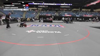 110 lbs Cons. Round 2 - Aynsley Fink, Ottawa vs Rodiat Adeduntan, Lindsey Wilson